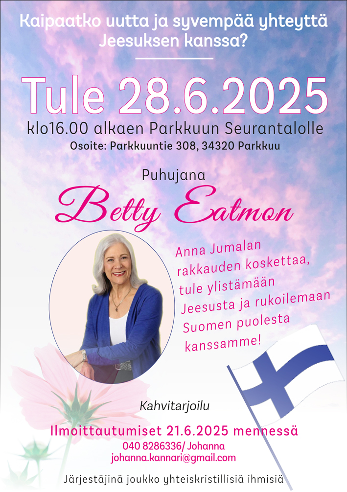 Betty Eatmon Finland 2025
